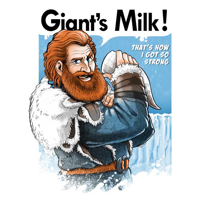 Giant's Milk Polyester Fleece Blanket with One - sided Print