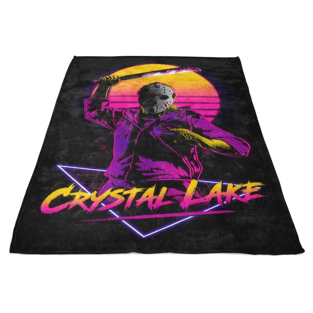 Vintage Machete Design Fleece Throw Blanket