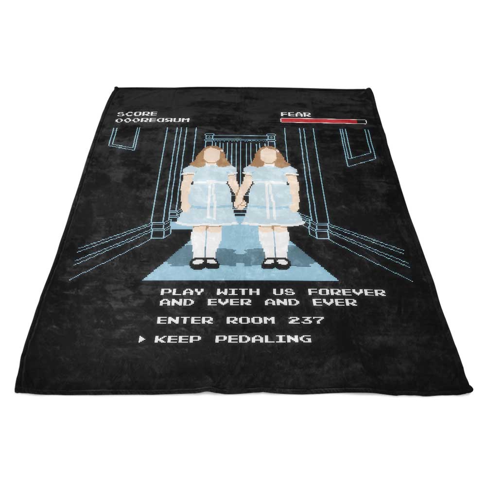 All Play and No Work - Cozy Polyester Fleece Blanket for Comfort