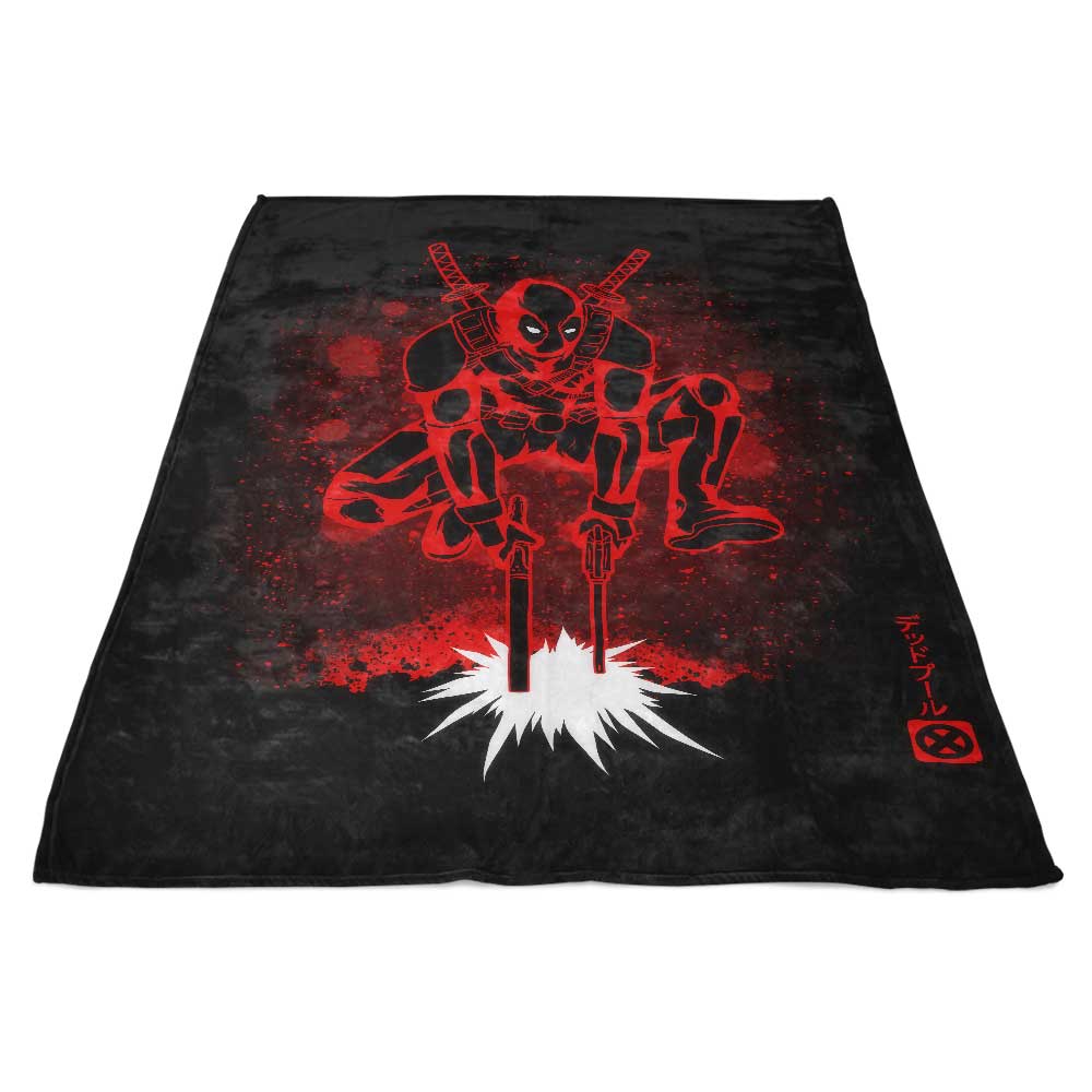 Soulkr's Merc Branded Super - Soft Polyester Fleece Blanket