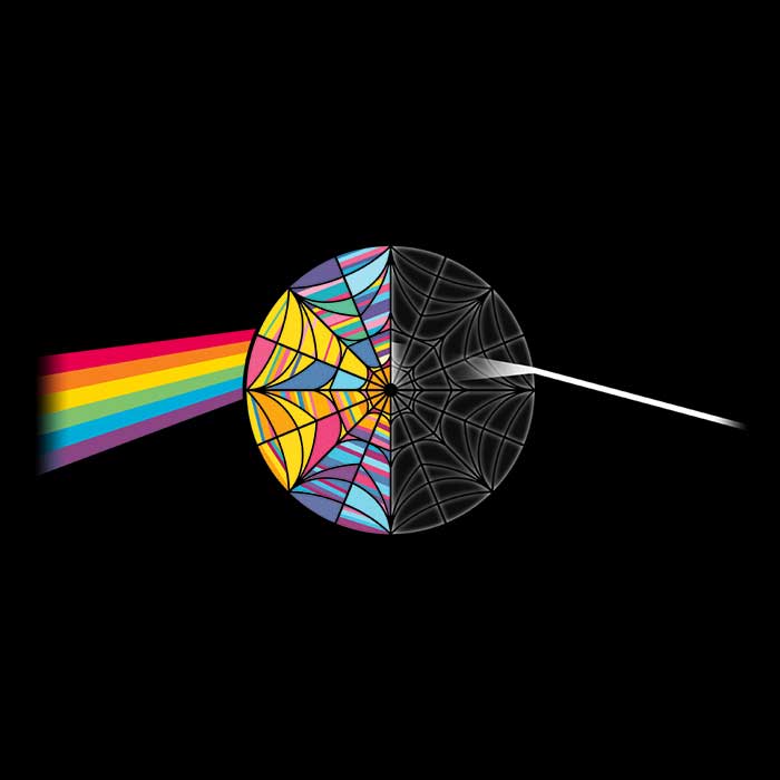 Ultra - Soft Fleece Blanket: Dark Side of the Room Design
