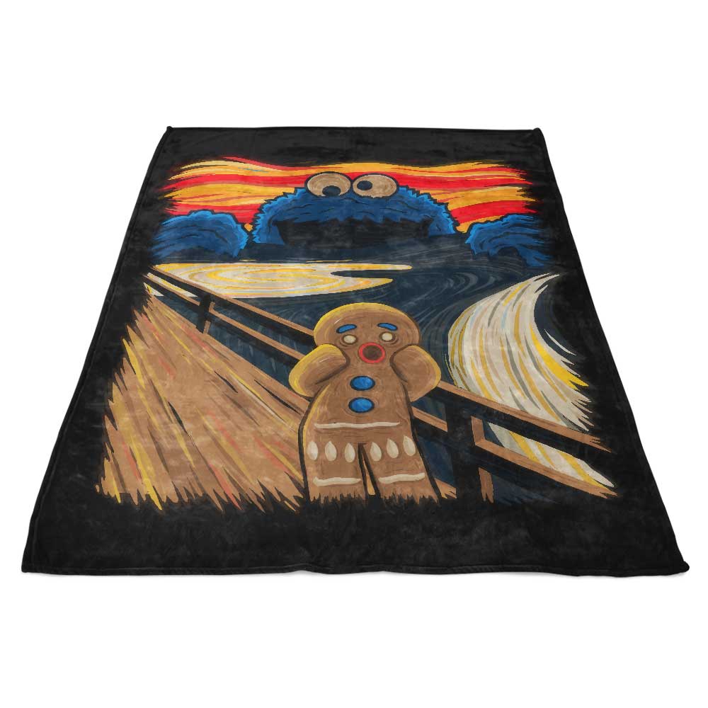Ultra - Soft Raffiti Cookie Muncher Fleece Blanket