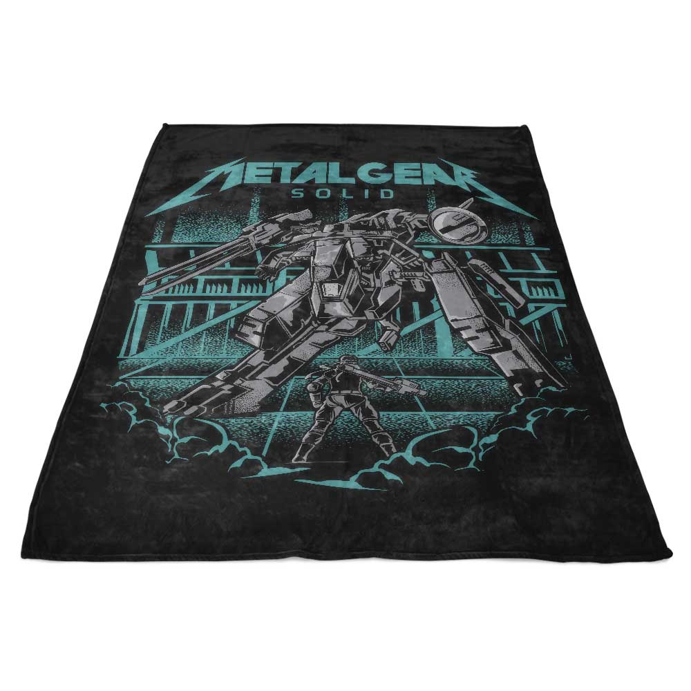 Dracula Byte's Heavy Metal Style Fleece Warm Blanket