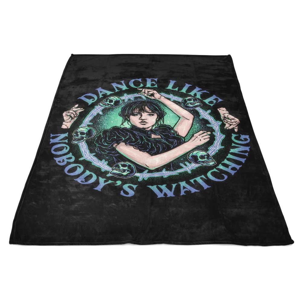 Super Soft 'Dance Without a Care' Fleece Blanket