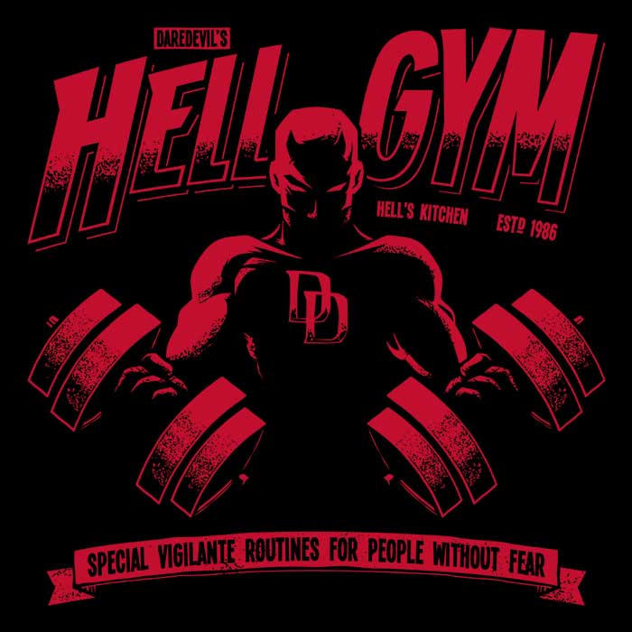 Teesgeex's Ultra - Soft Hell Gym Fleece Blanket with One - Sided Print