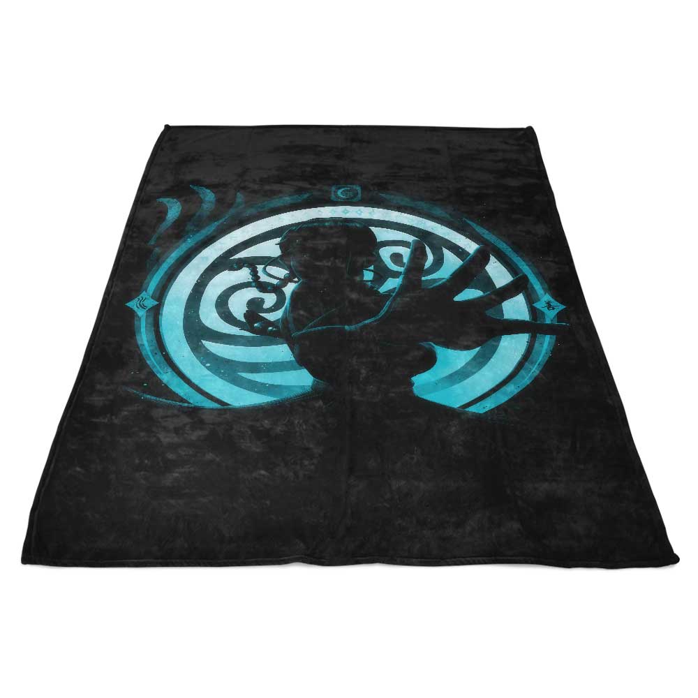 Teesgeex's Ultra - Soft Fleece Blanket: 'Into the Water' Design