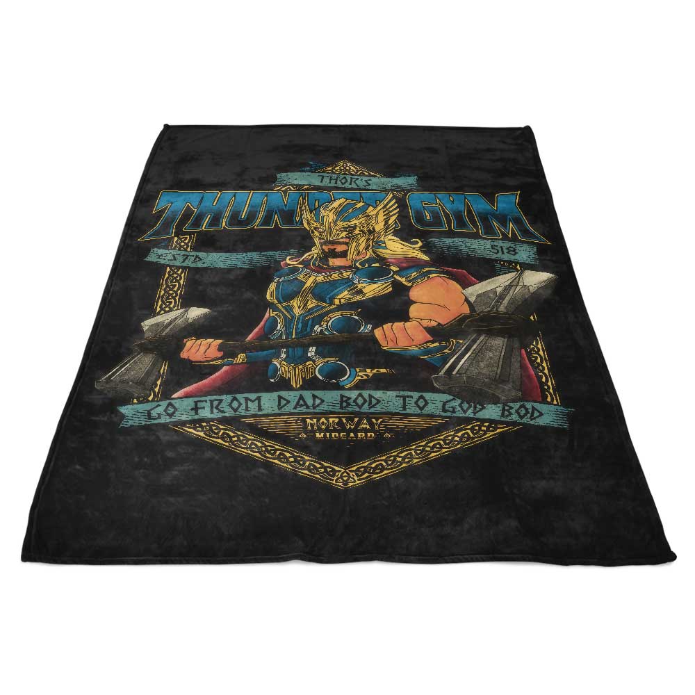 Thunder Gym Premium Quality Fleece Blanket for Comfort and Warmth