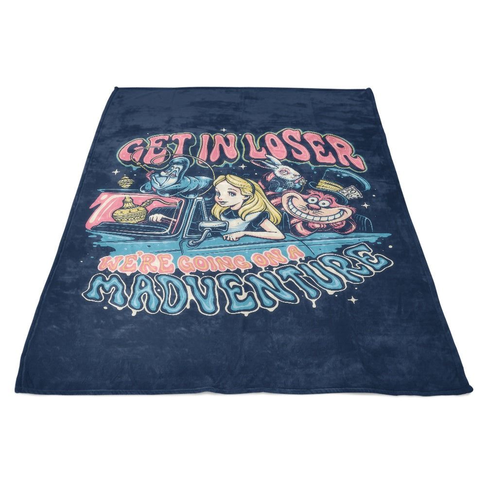 Momma Gorilla's Madventure Brand Luxury Fleece Blanket