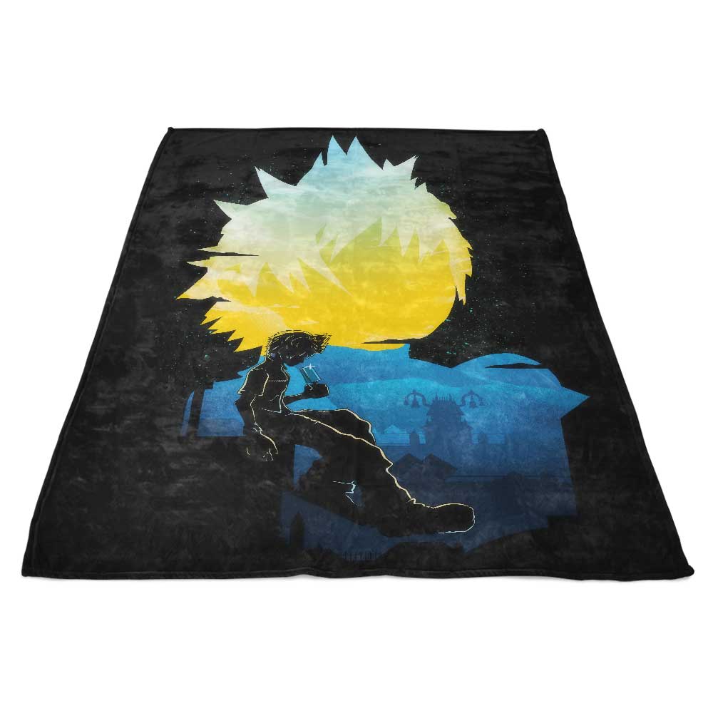 Ultra-Soft 'Destiny Landscape' Polyester Fleece Blanket