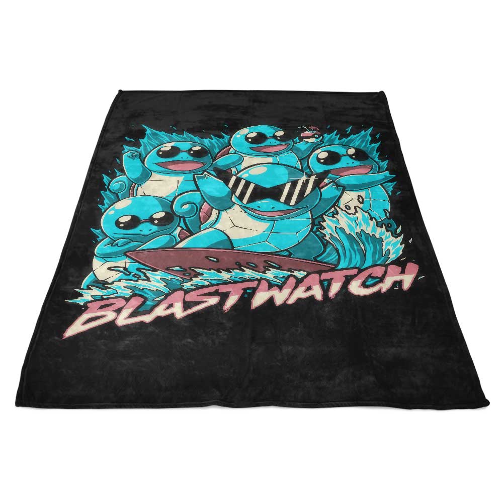 Studio Mootant's Super Soft and Plush Blastwatch Fleece Blanket