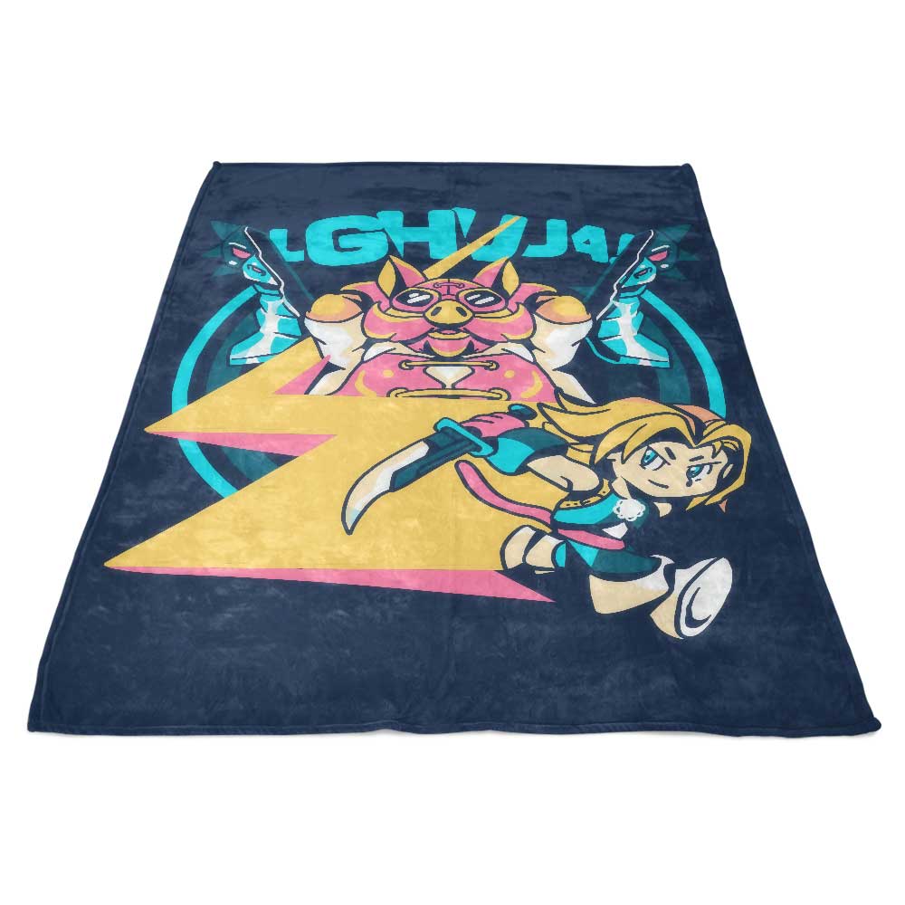 High - Quality Masked Boss Fleece Blanket by Sketchdemao