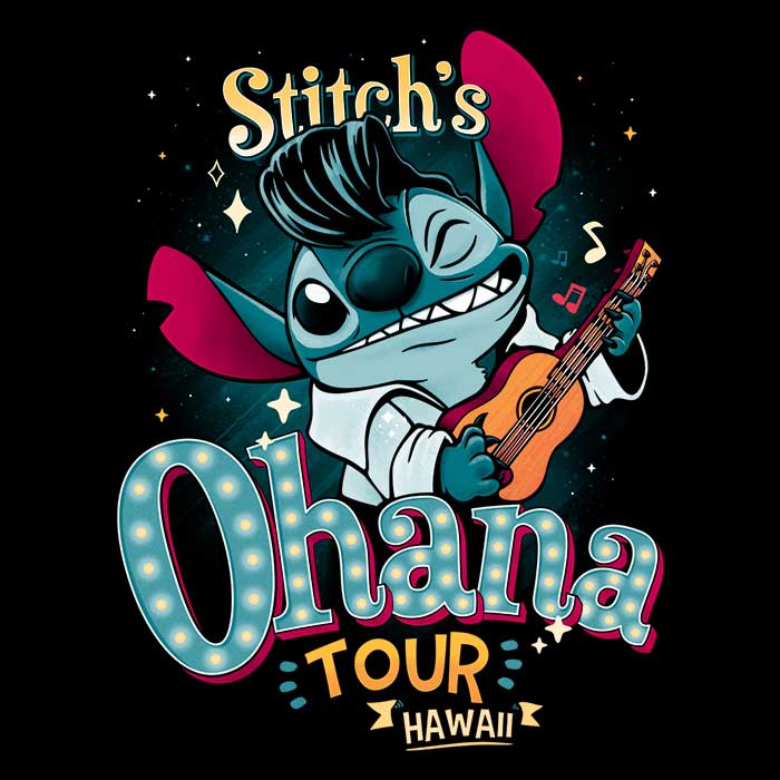 Ohana Tour Polyester Fleece Blanket for Cozy Moments