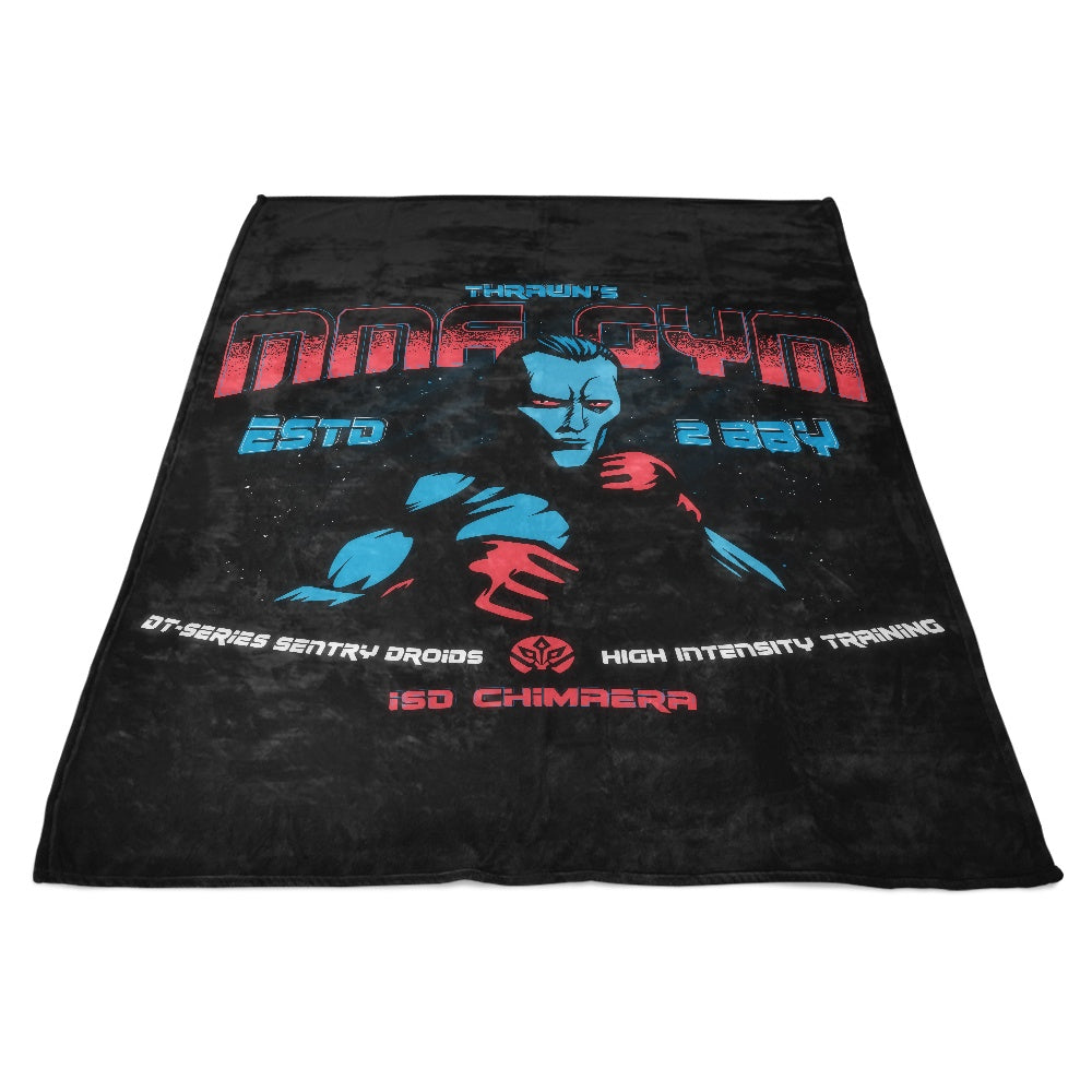 Thrawn's MMA Gym Premium Fleece Blanket for Comfort and Warmth