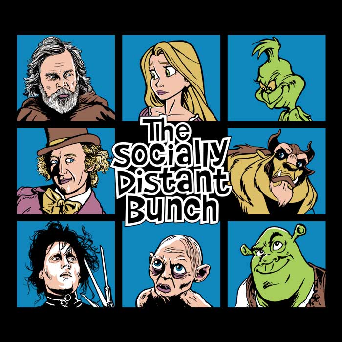 DJKopet's Social Distance Bunch Collection - Premium Fleece Blanket