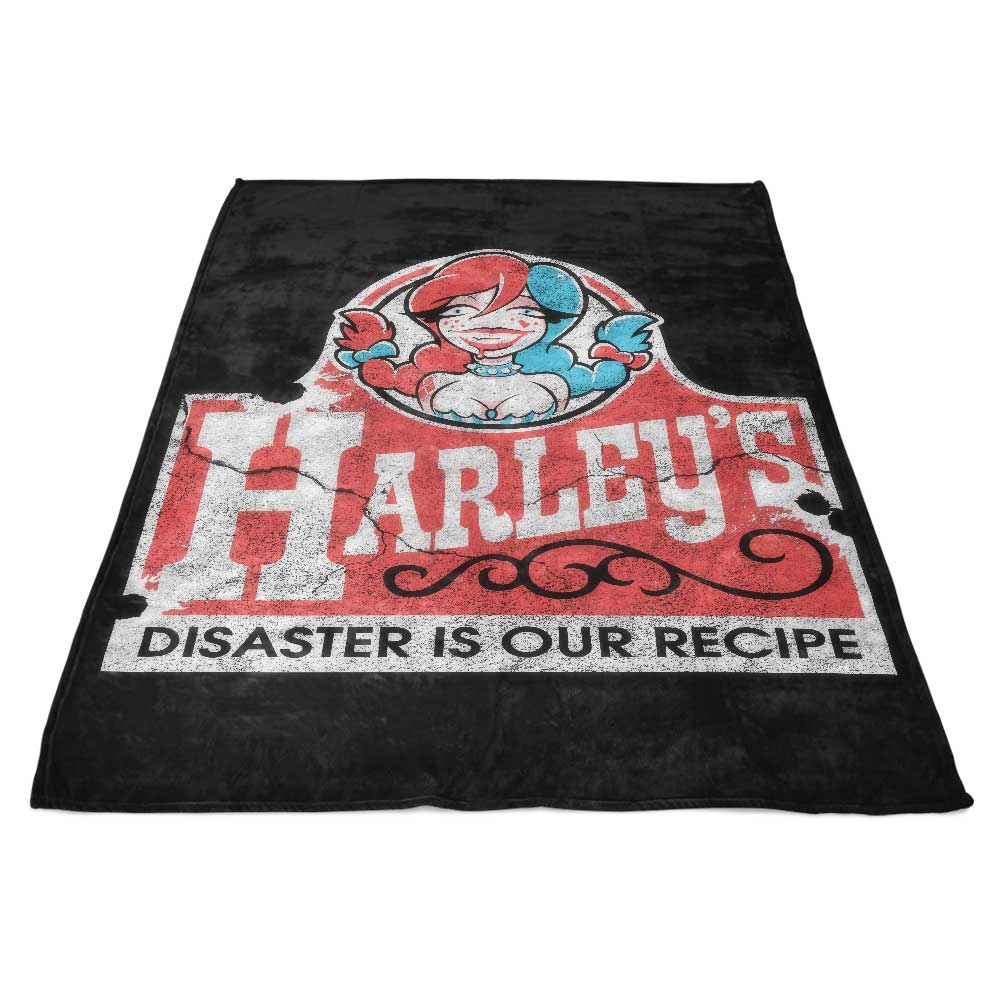Harleys Brand Premium Fleece Blanket for Comfort and Warmth