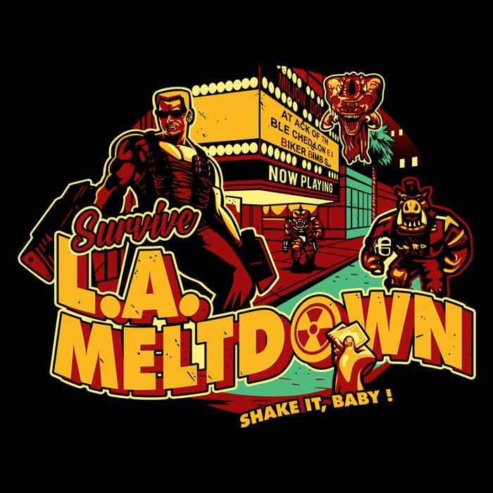 DAObiwan's Cozy LA Meltdown Fleece Blanket
