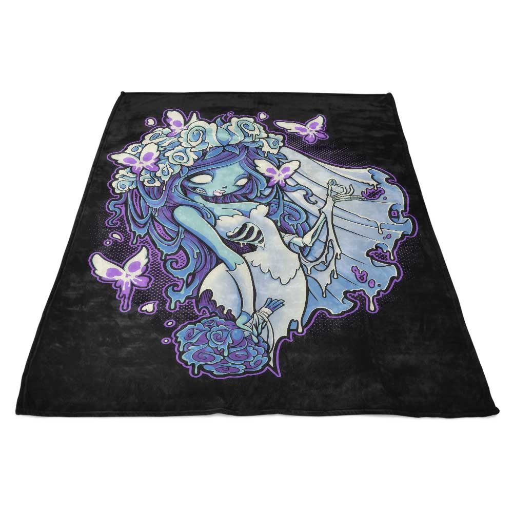 Decaying Dreams USA-Made Polyester Coral Fleece Blanket