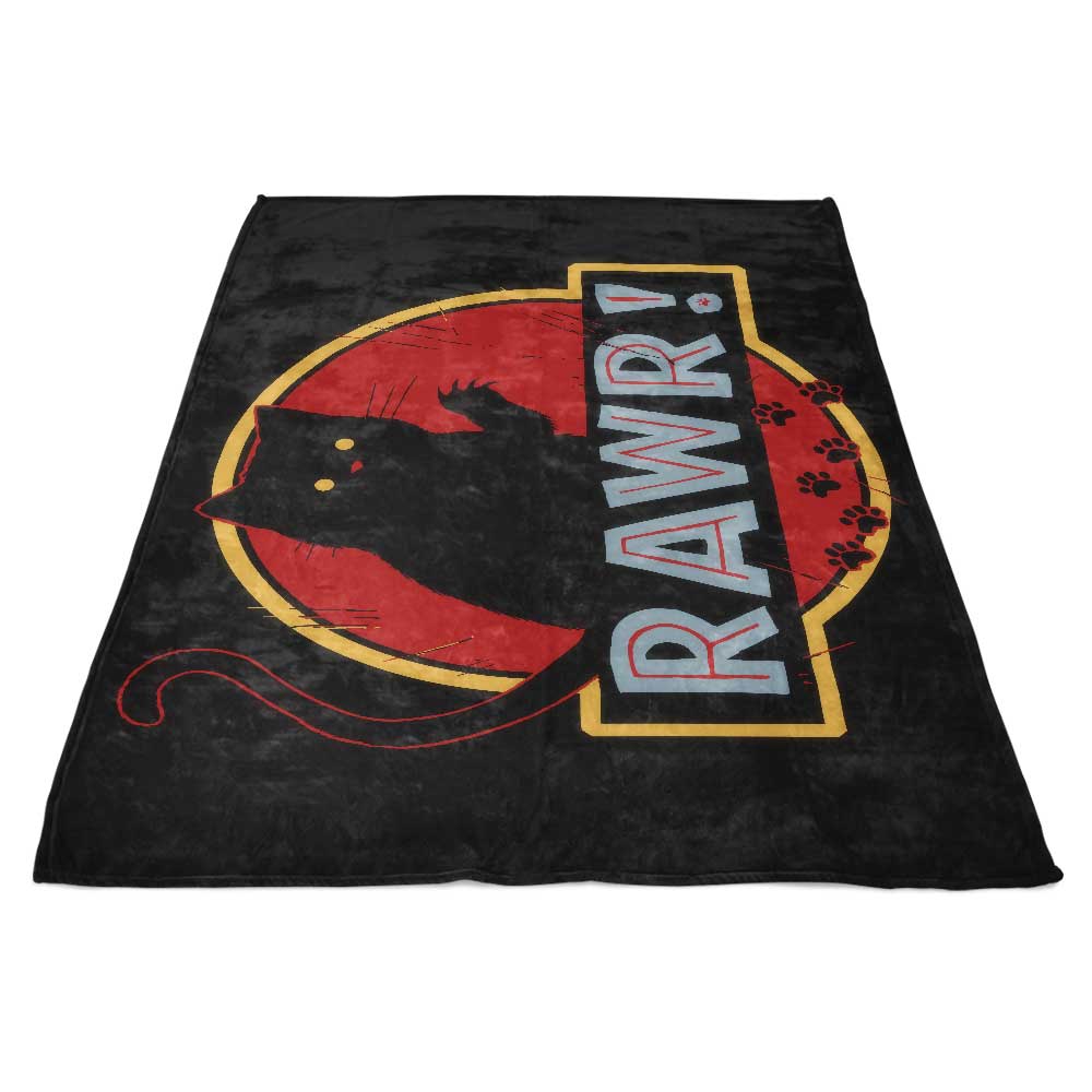 Crumblin' Cookie Rawr-themed Super Soft Polyester Fleece Blanket