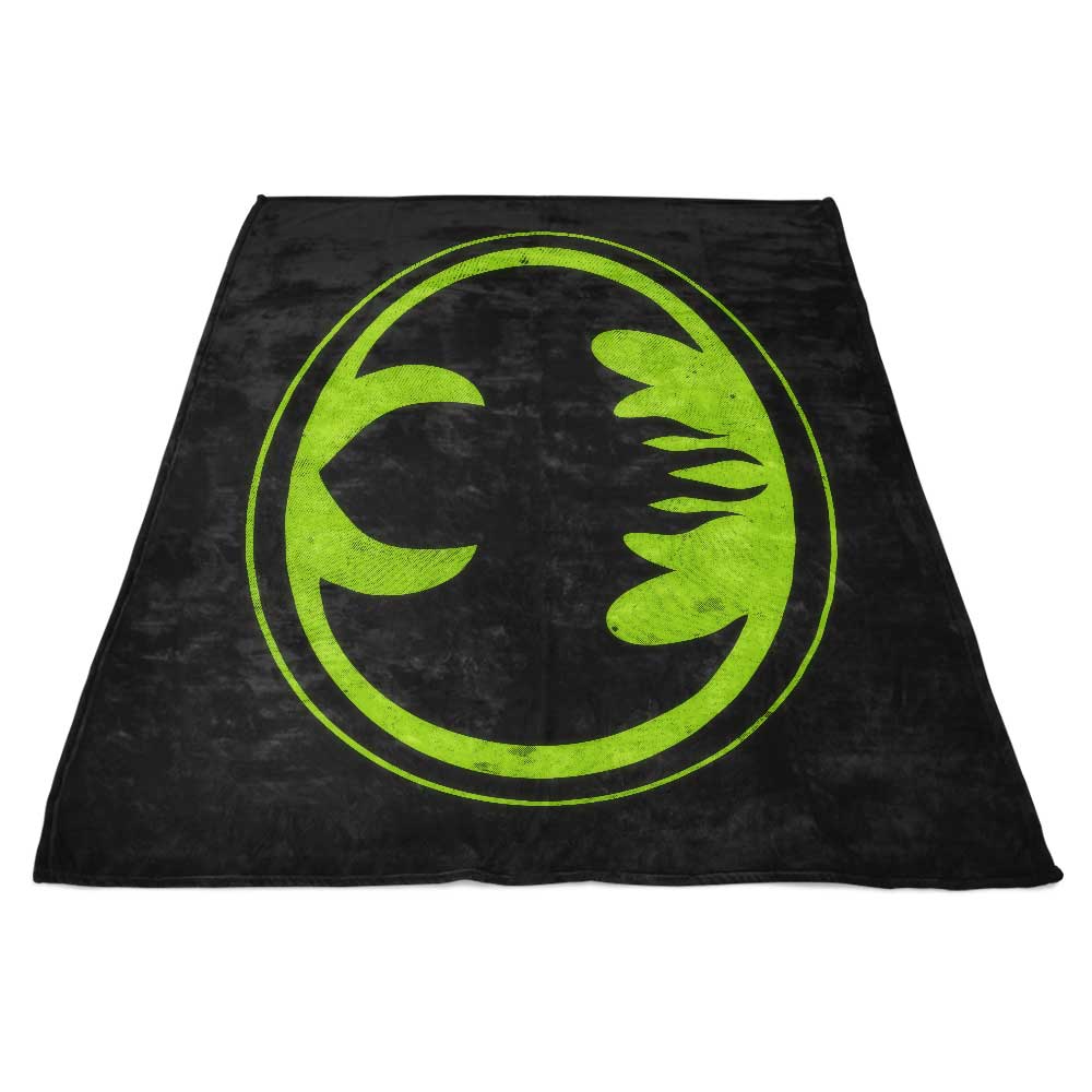Soft and Plush 'Dark God Rises' Fleece Blanket for Cosy Moments