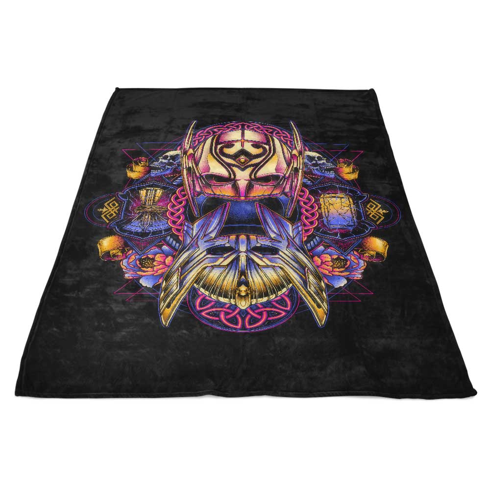 Vibrant Thunder - Ultra-Soft 100% Polyester Fleece Blanket