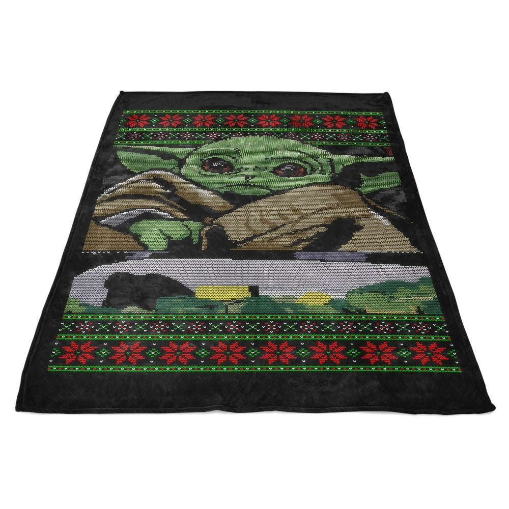 Baby Yelled at Style Fleece Blanket - Cozy and Warm Fleece Blanket for Comfort