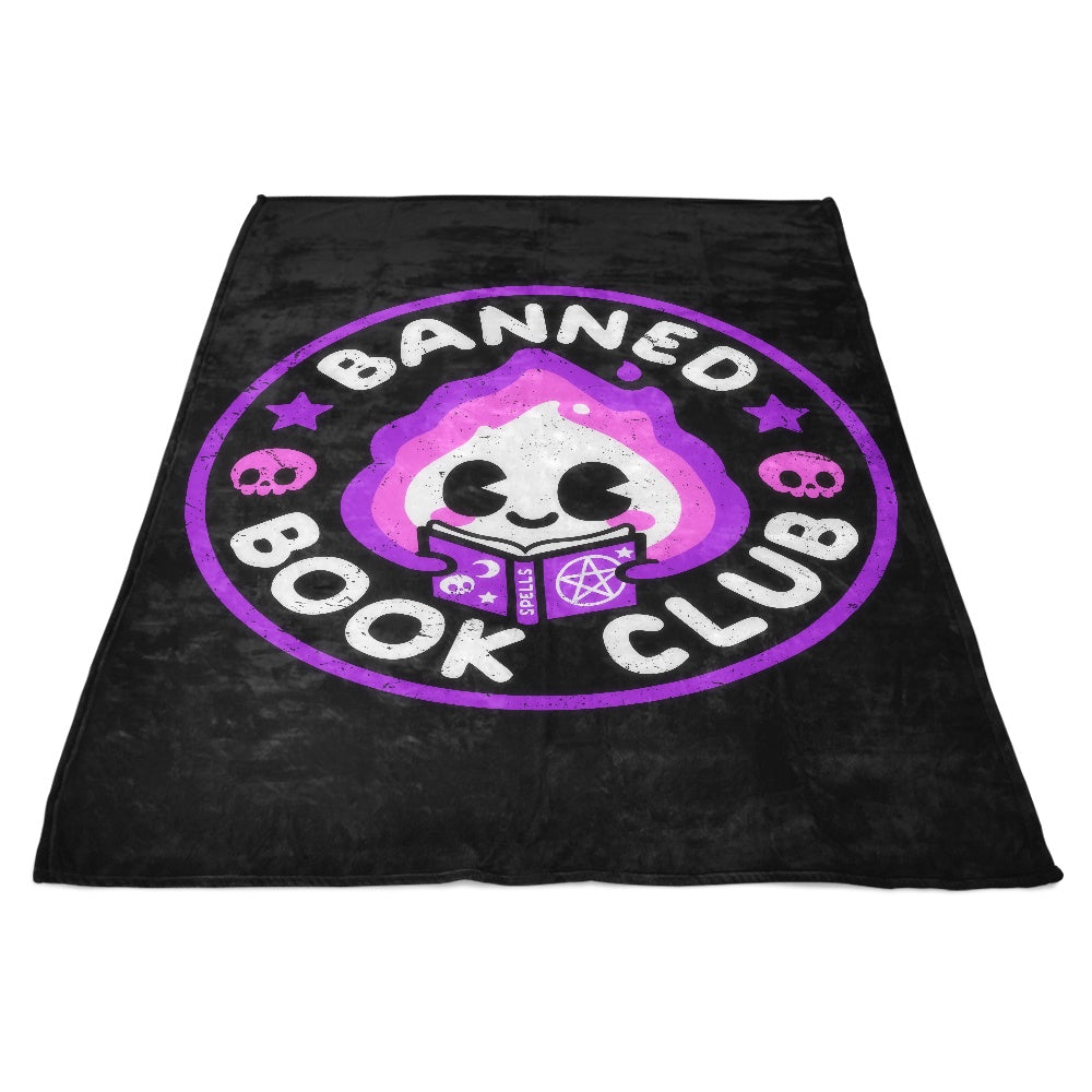Cozy Fleece Blanket Inspired by Banned Book Club