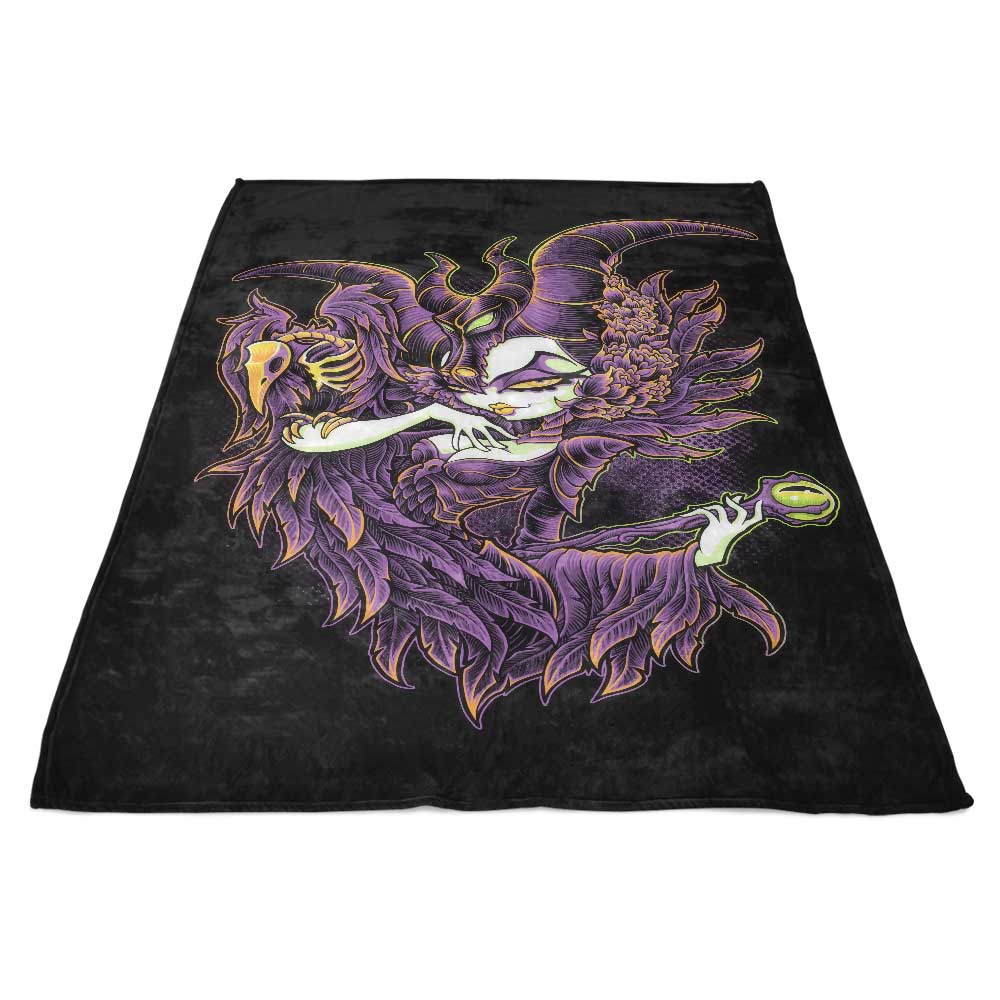 Jehsee's Malevolent Gaze-themed Luxury Fleece Blanket