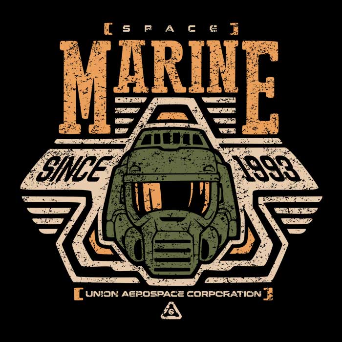 Ultra-Soft Space Marine Themed Polyester Fleece Blanket