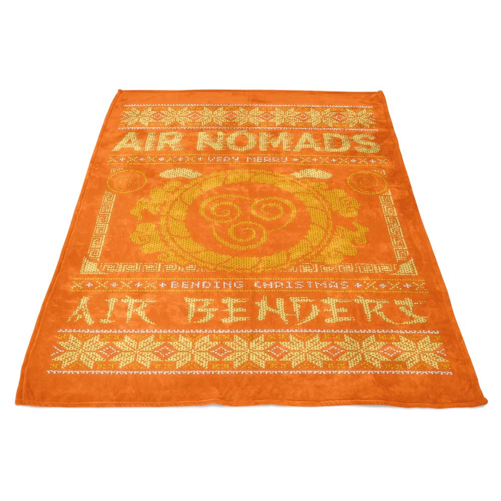 Unique Ugly Air Sweater Style Fleece Blanket for Comfort