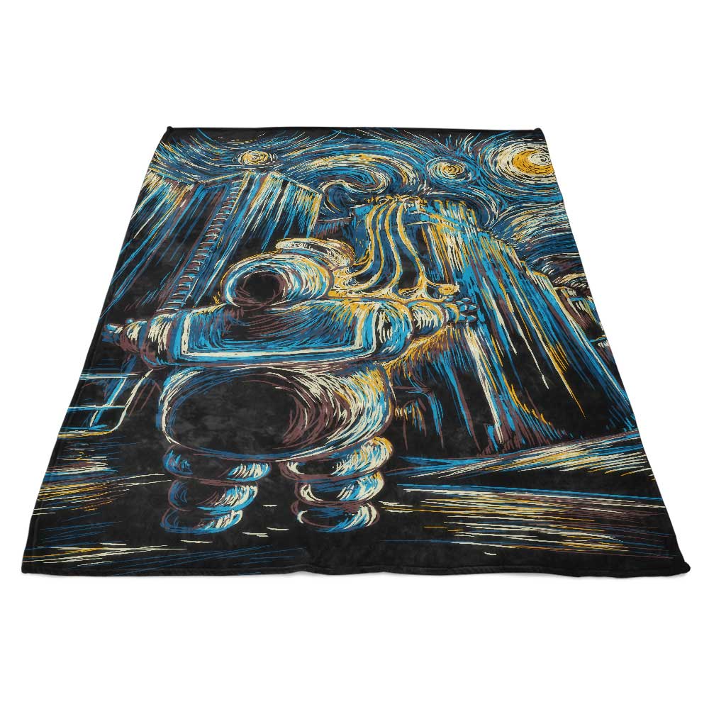 Twenty27 Design VanGoghstbusters Ultra-Soft Polyester Fleece Blanket
