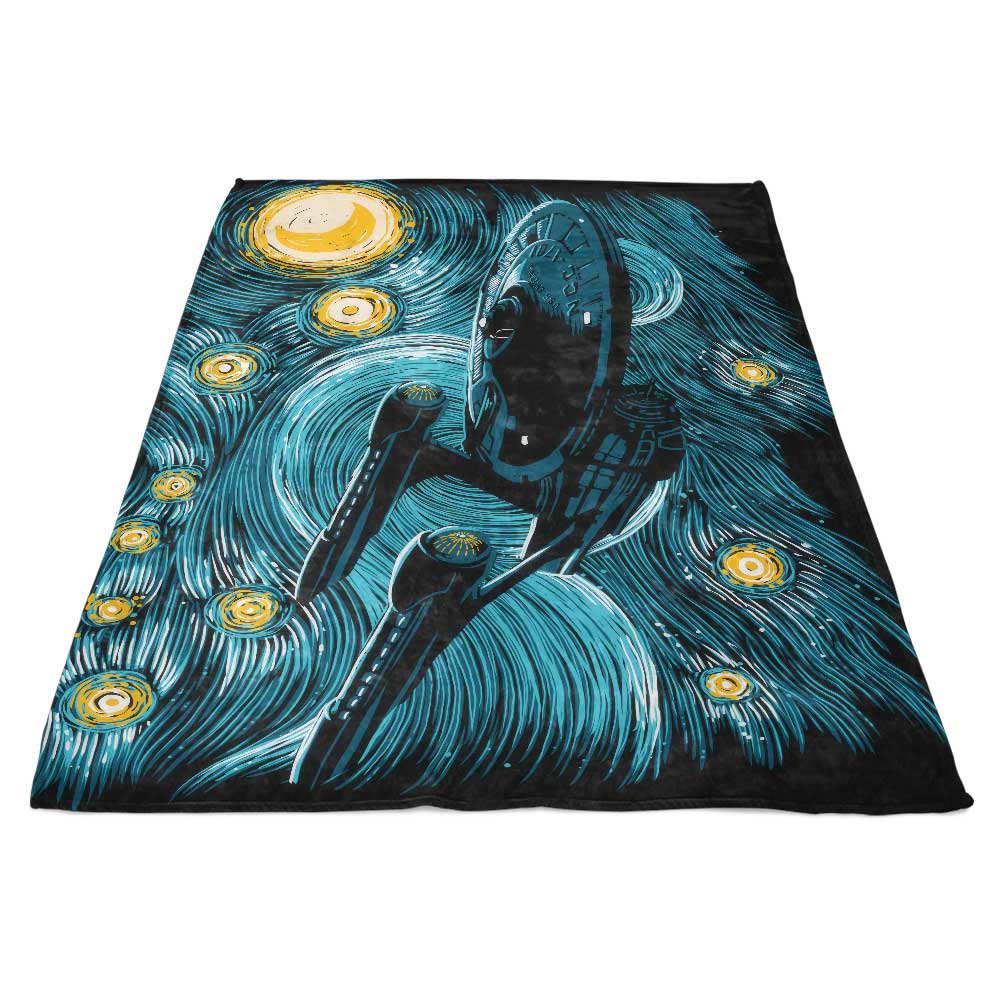 Ultra-Soft Starry Design Fleece Blanket by Ddjvigo