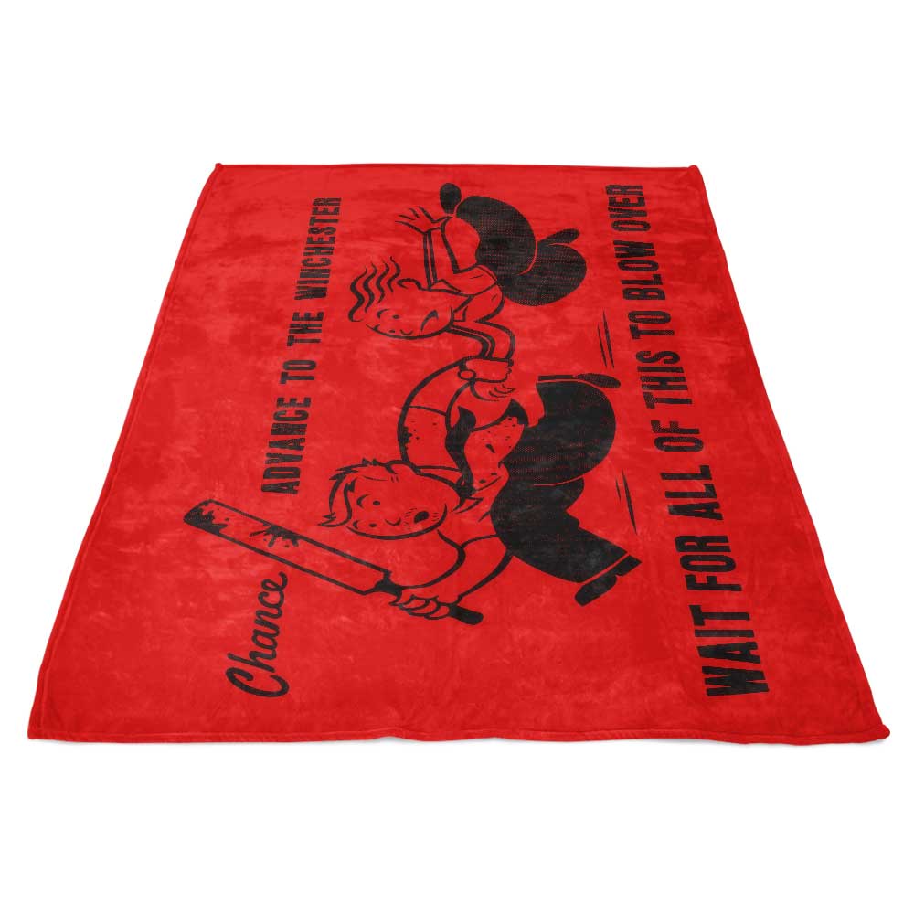 Shaun's Last Chance Luxury Fleece Blanket for Cozy Moments