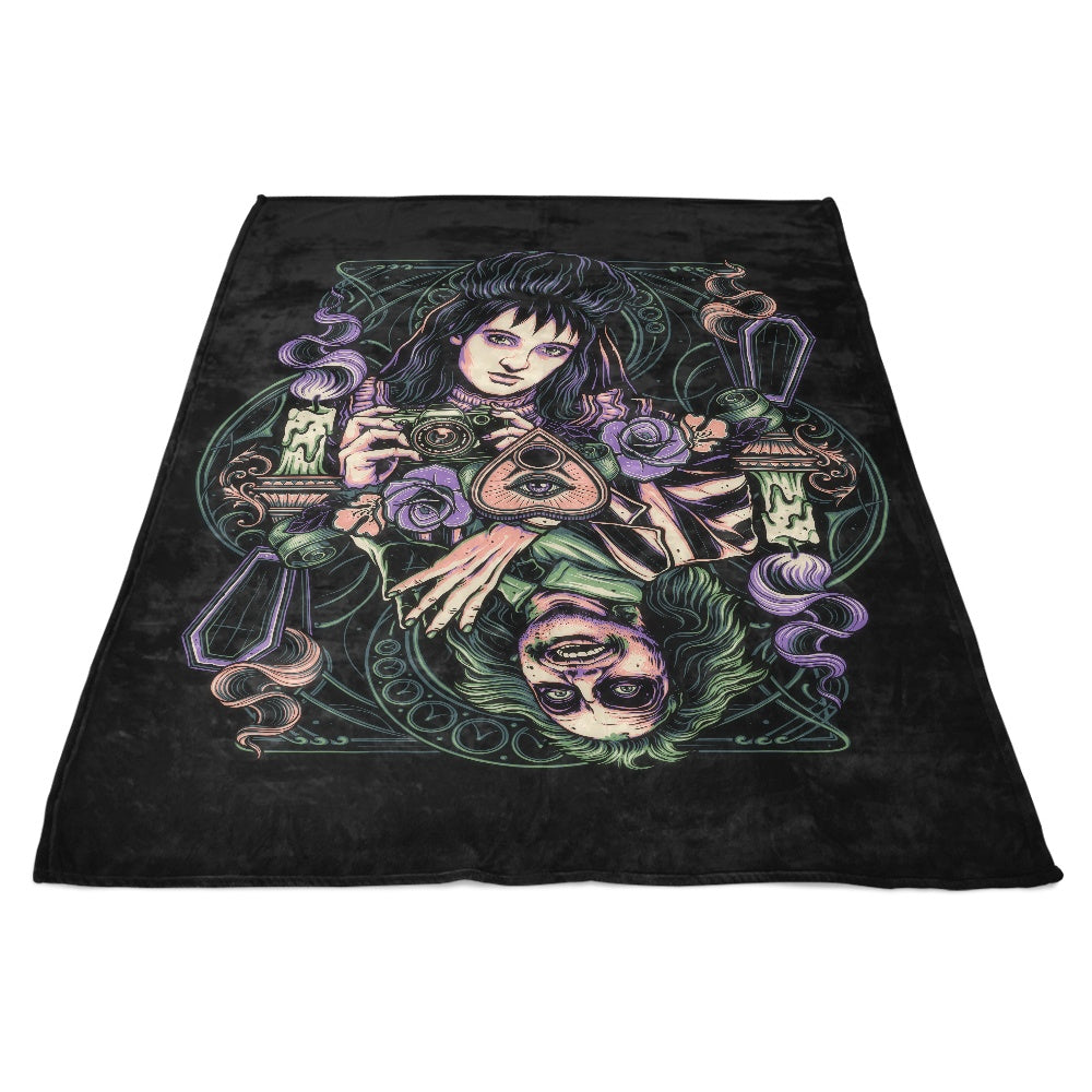 Unique Momma Gorilla Branded Fleece Blanket with Unusual Card Design