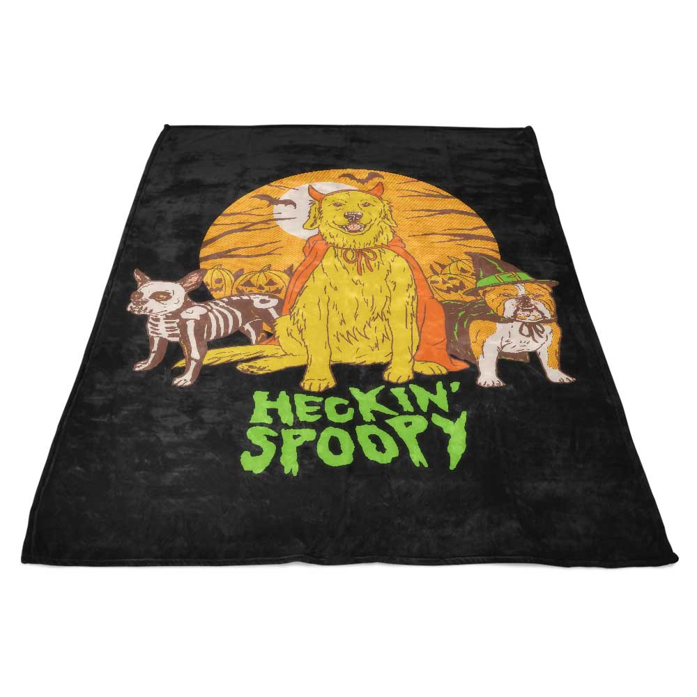 Super Soft and Spooky Fleece Blanket by Hillary White