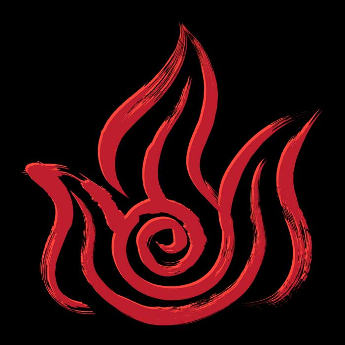 Ultra-Soft USA-Made Fire-Themed Polyester Fleece Blanket
