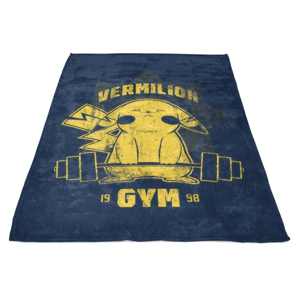 Vermillion Gym Premium Fleece Blanket for Ultimate Comfort