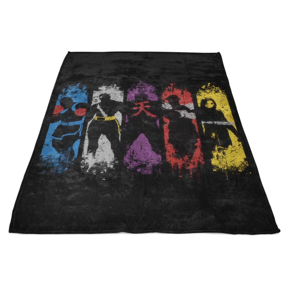Skullpy's Shadow Villains Themed Ultra - Soft Fleece Blanket