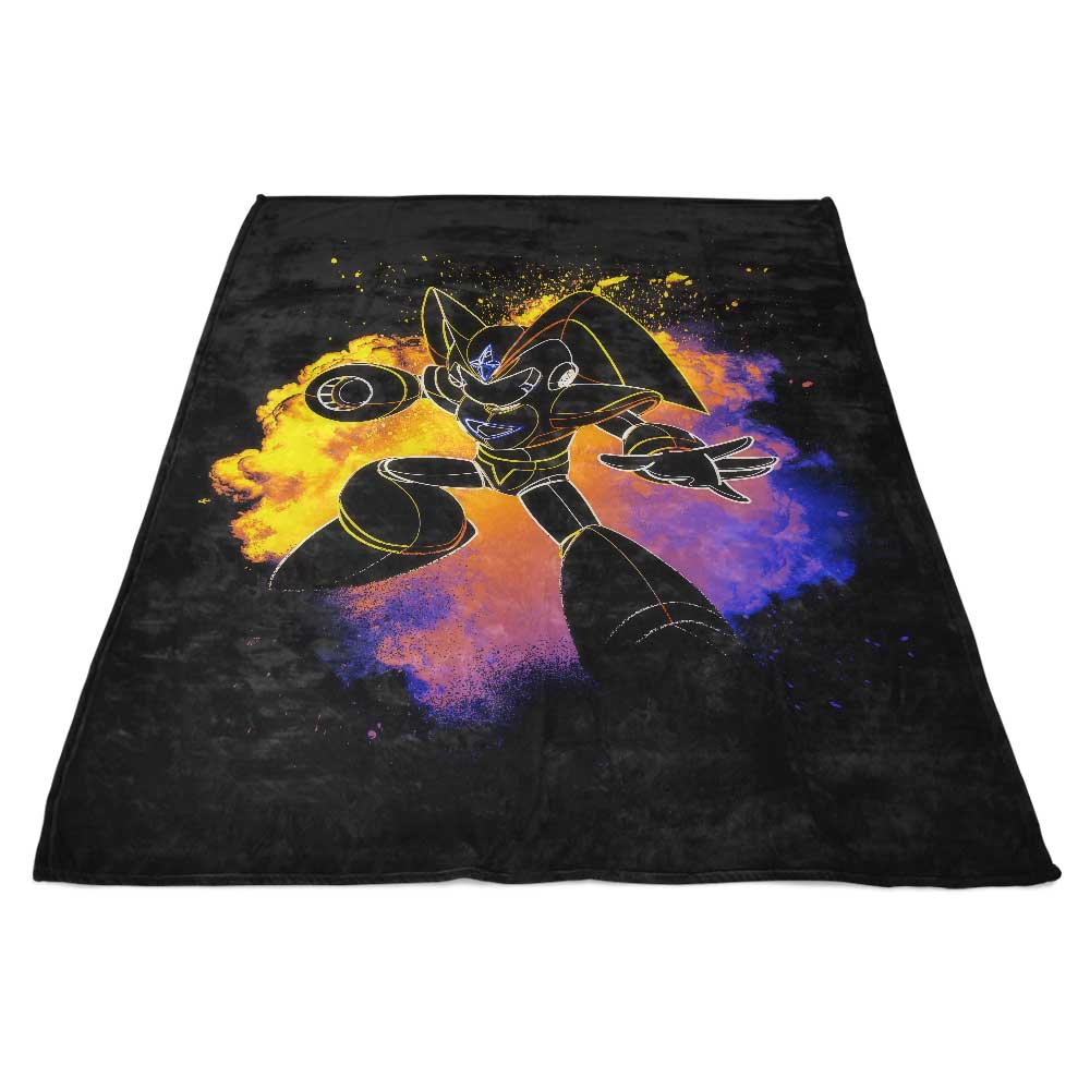 Super Soft 'Soul of Bass' Polyester Fleece Blanket