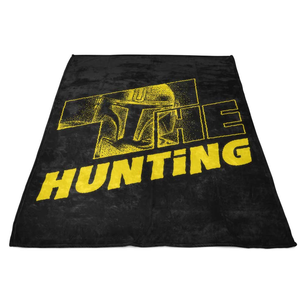 Ultra-Soft CappO Hunting Fleece Blanket with One-Sided Print