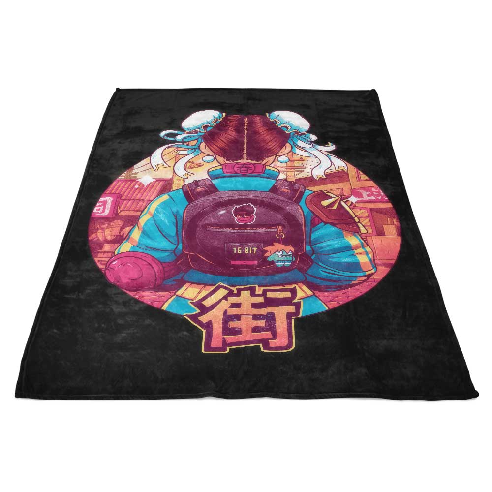 Ultra-Soft Spring Fighter Fleece Blanket for Cozy Comfort