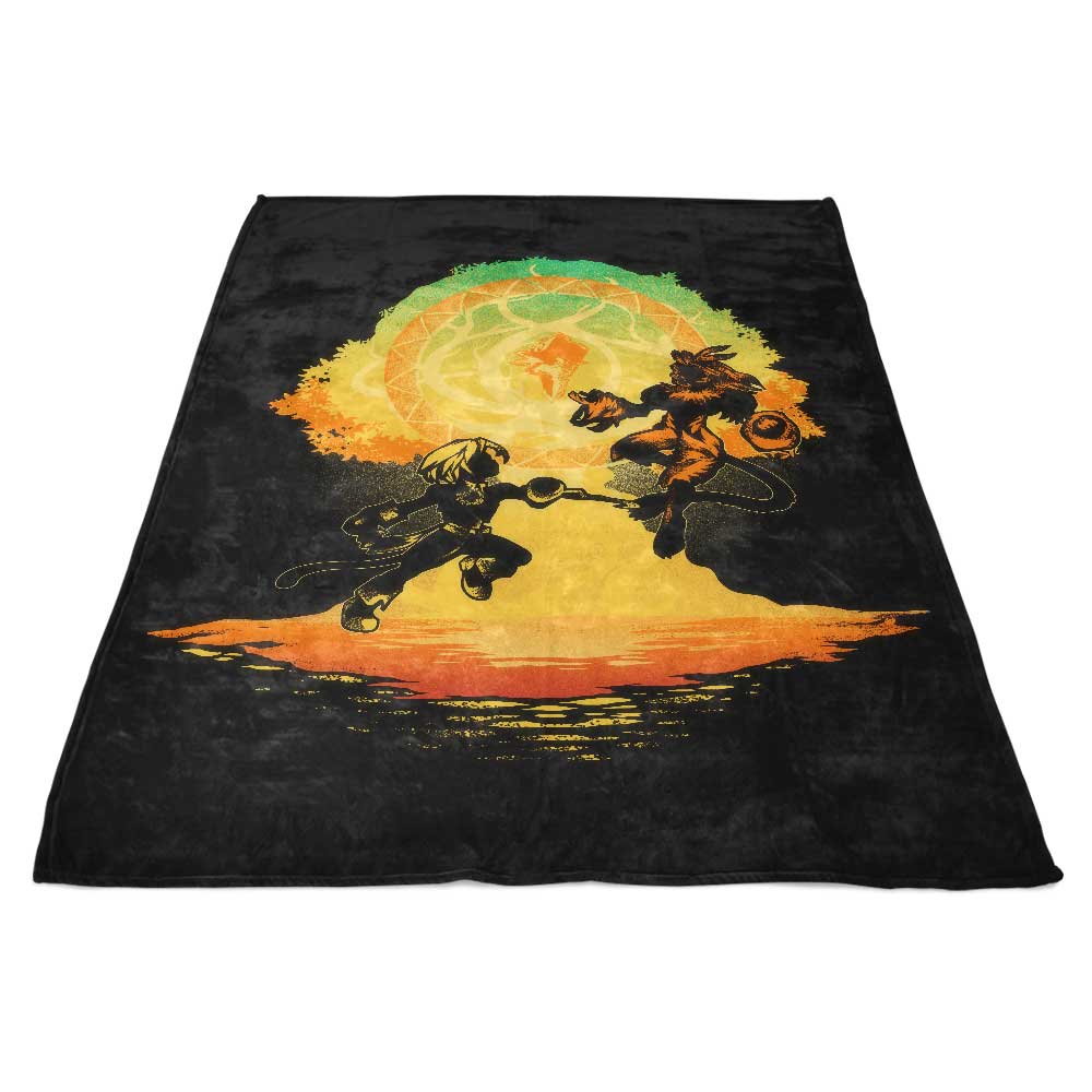 Ultra-Soft Fleece Blanket: The Battle of Destiny Design
