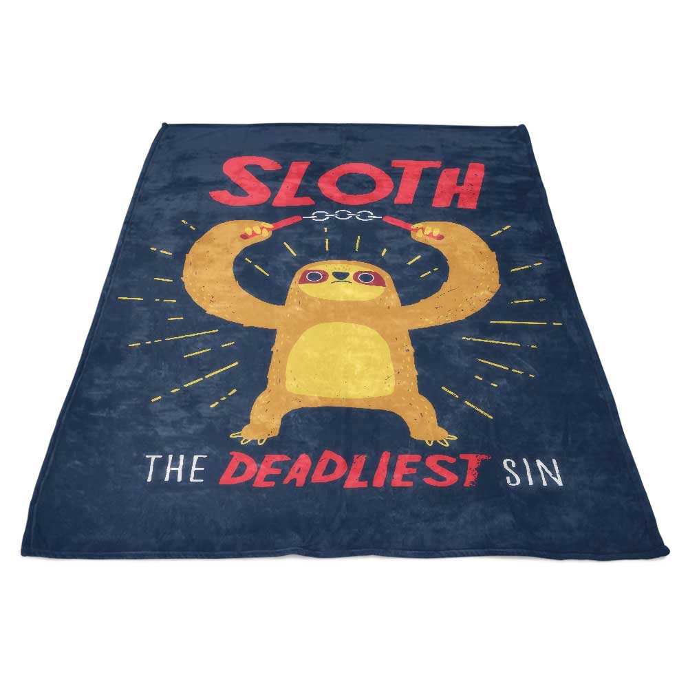 The Most Deadly Sin-themed Fleece Blanket for Ultimate Comfort