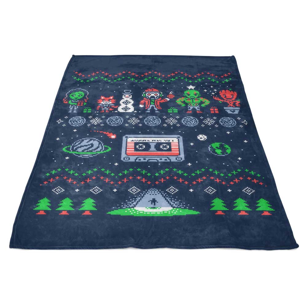 Cosy Holiday Guardians-themed Fleece Blanket for Ultimate Comfort