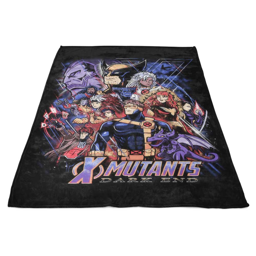 Cozy Dark End Fleece Blanket for Comfortable Moments