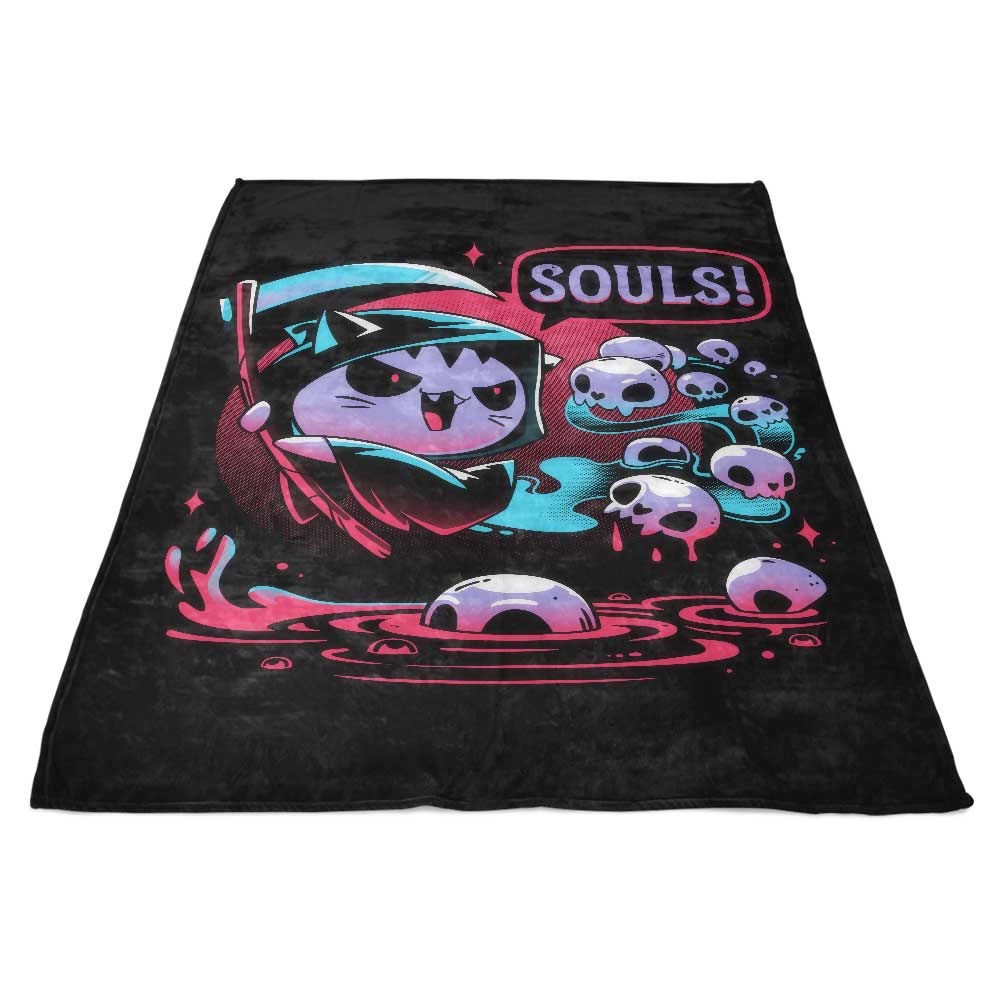 Snouleaf's Ultra-Soft 'Paws of Death' Polyester Fleece Blanket