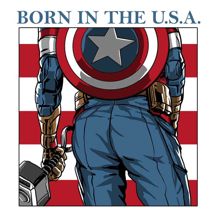 Ultra - Soft 'Born in the USA' Polyester Fleece Blanket