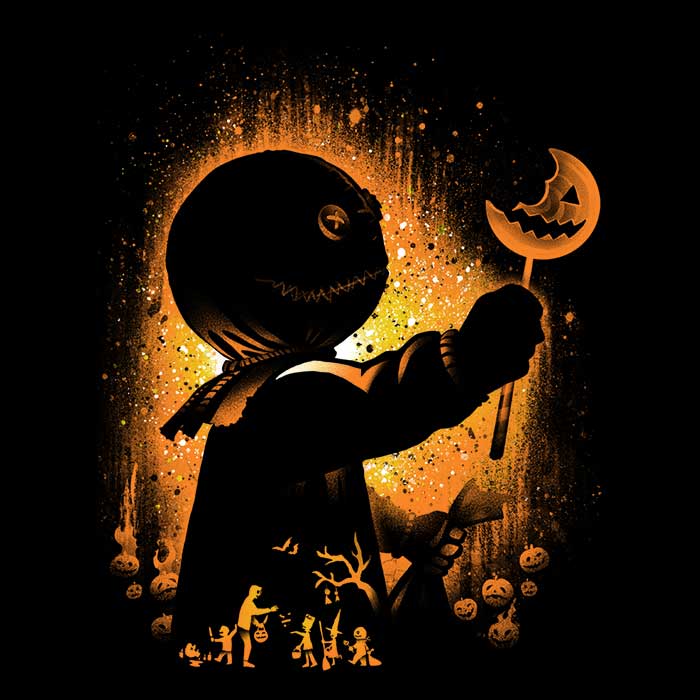 Spooky Halloween Ghost - Soft Fleece Blanket for Chilly Nights
