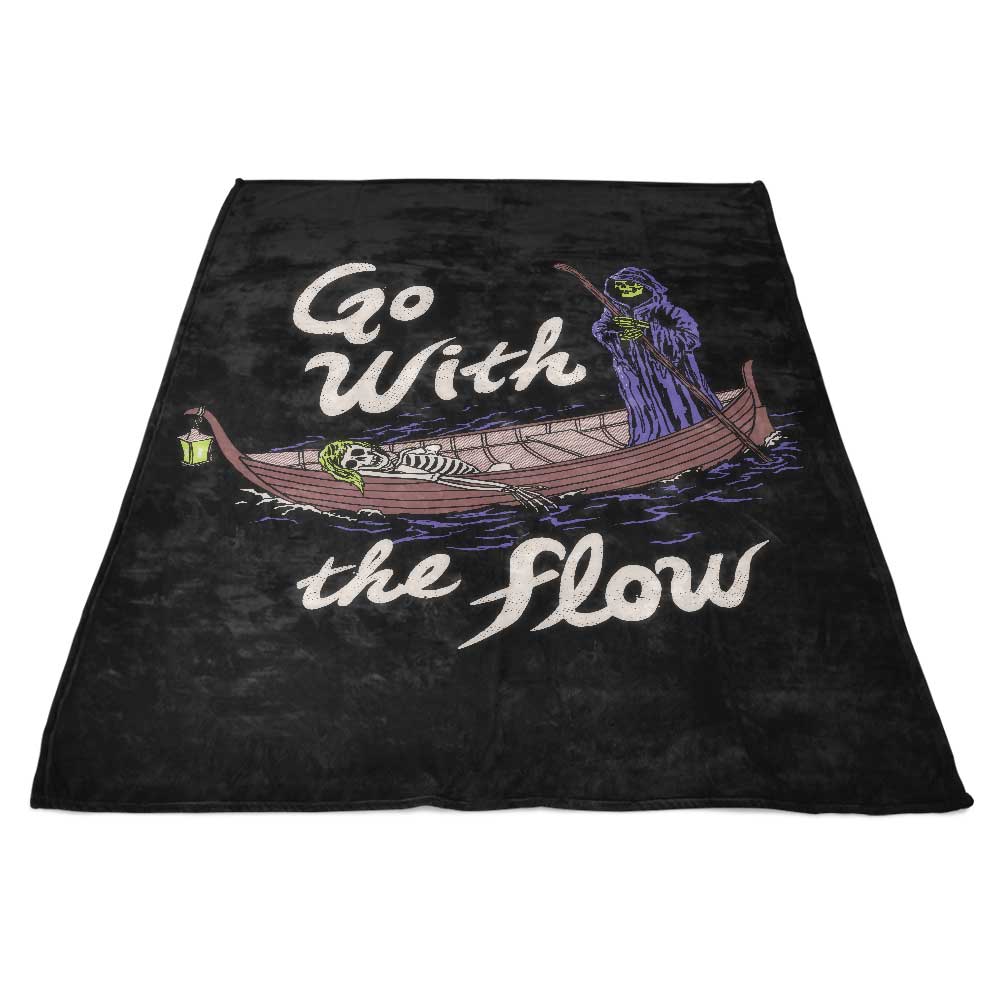 Go With the Flow Luxury Fleece Blanket for Ultimate Comfort