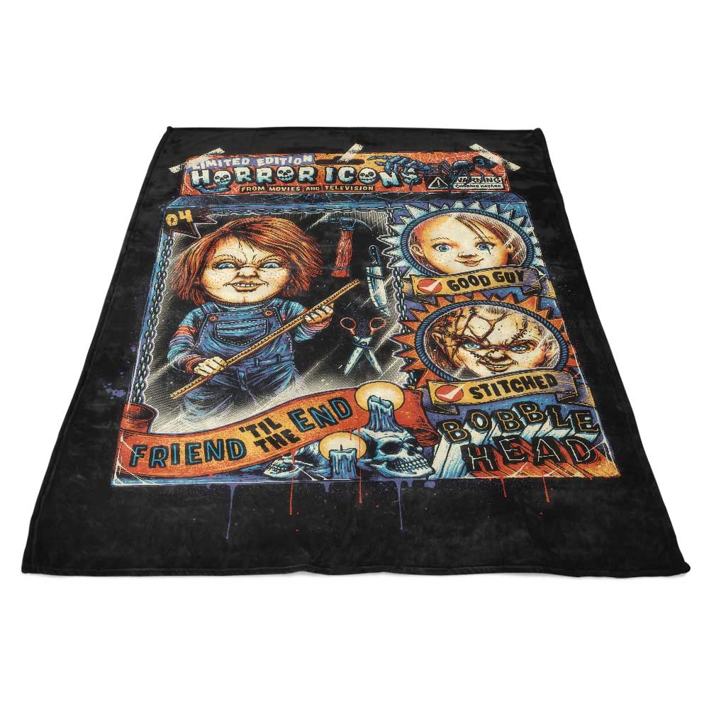 Bobble Friend to the End - Cosy Fleece Blanket for Ultimate Comfort