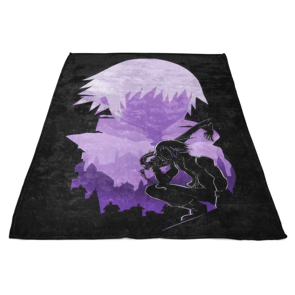 Light and Darkness Themed High - Quality Fleece Blanket